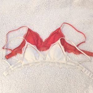 Gilly Hicks Lace Triangle Bralettes